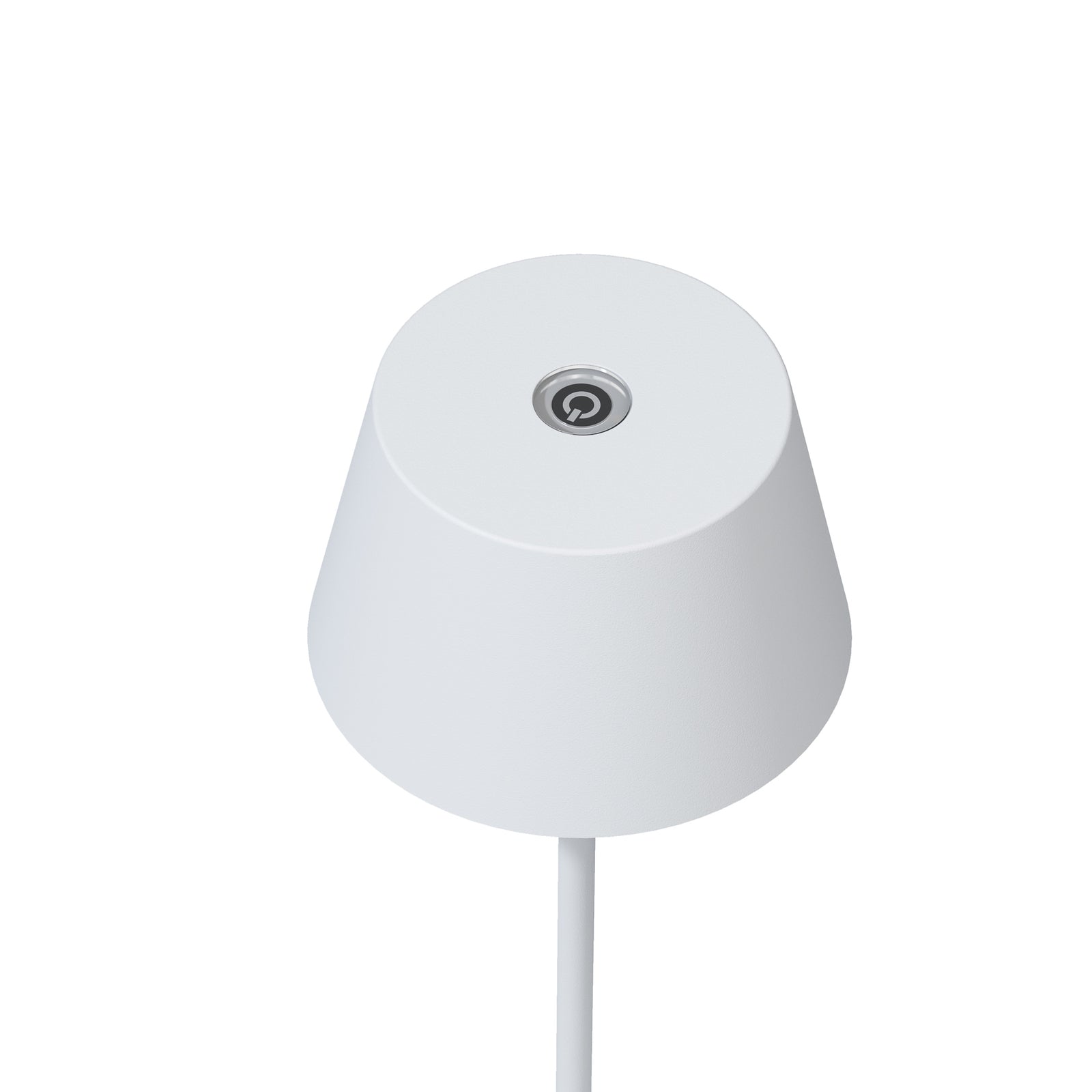 LED oppladbar bordlampe Modi hvit 36 cm CCT IP65 lys i mørke