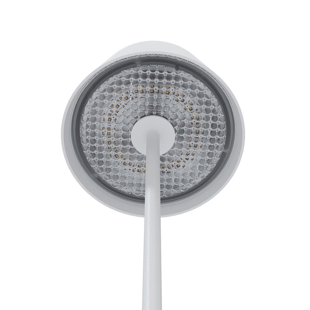 LED oppladbar bordlampe Modi hvit 36 cm CCT IP65 oversikt med mål
