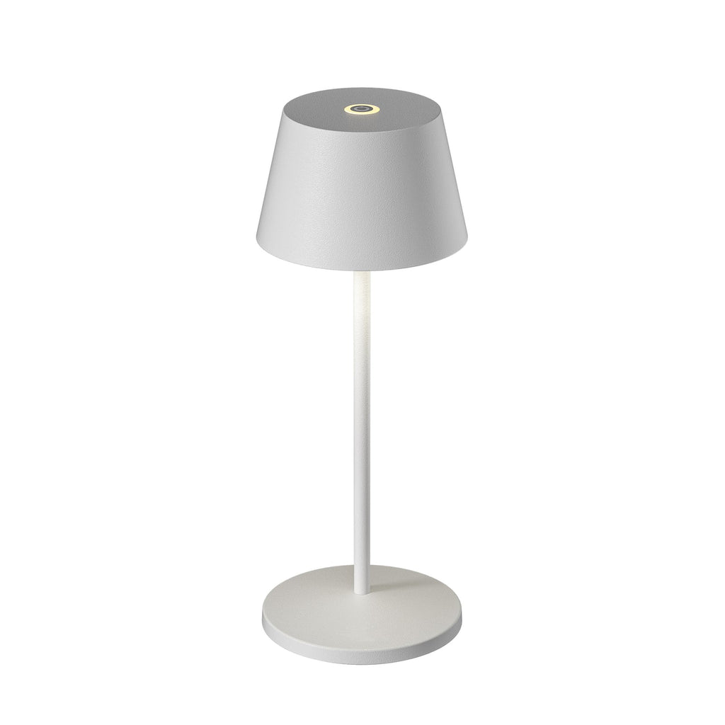 LED oppladbar bordlampe Modi Micro dimbar hvit IP65 detalj
