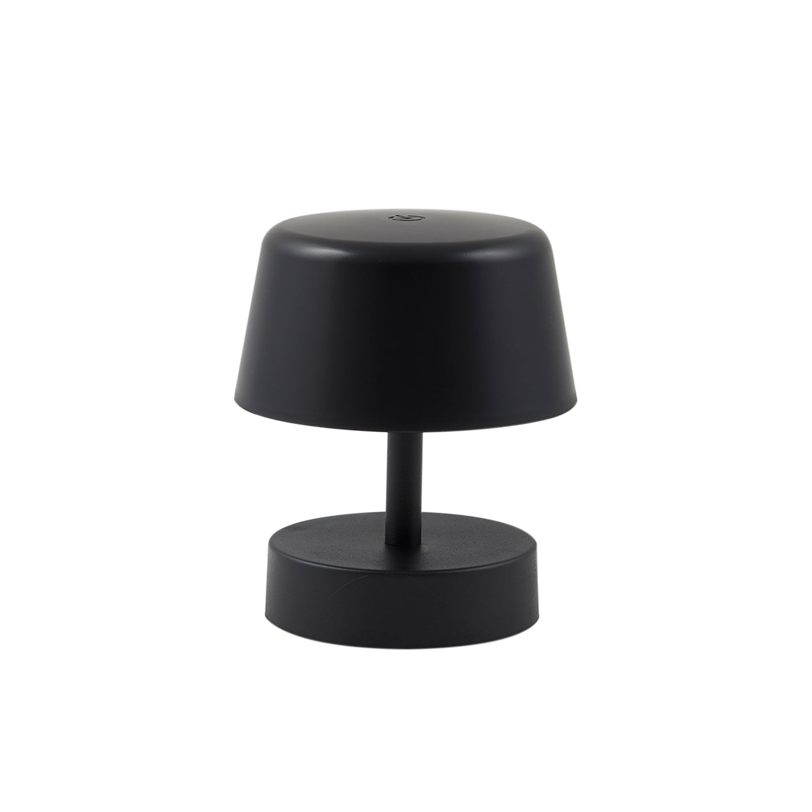 LED oppladbar bordlampe Nalani svart dimbar IP44 montert utendørs