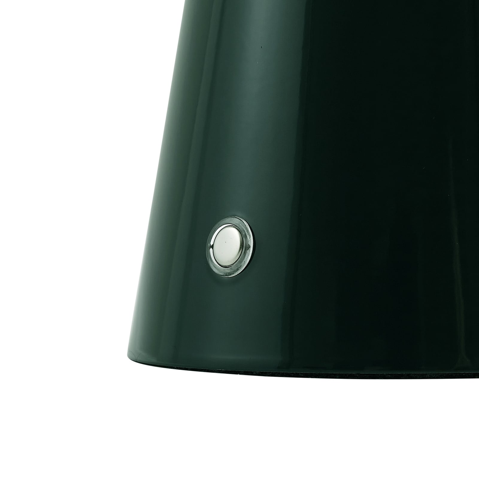 LED oppladbar bordlampe Nevijo dimbar grønn lys av