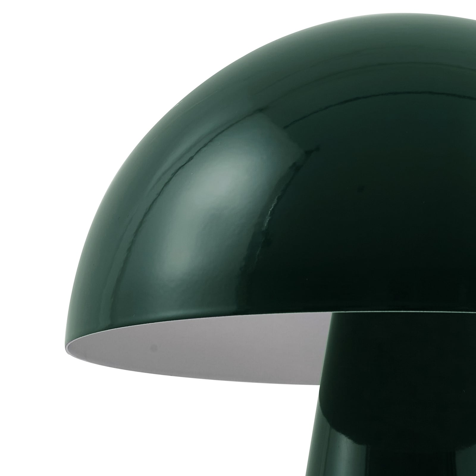 LED oppladbar bordlampe Nevijo dimbar grønn lampe på bord