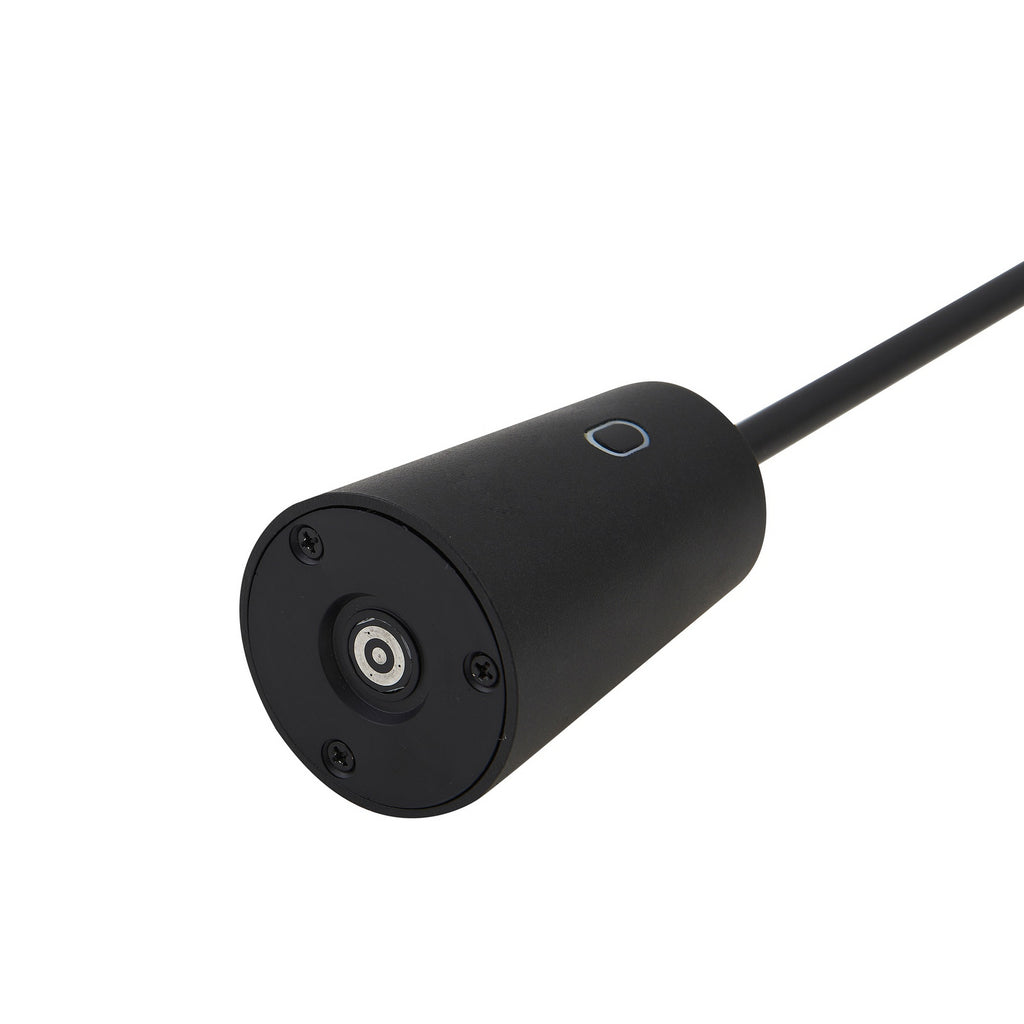 LED oppladbar bordlampe Noelani dimbar svart H30 cm lys av