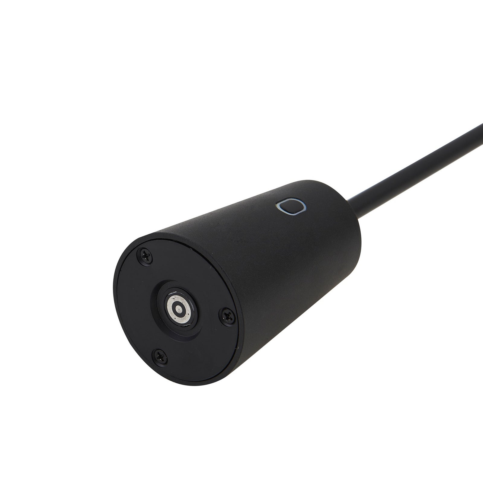 LED oppladbar bordlampe Noelani dimbar svart H30 cm lys av