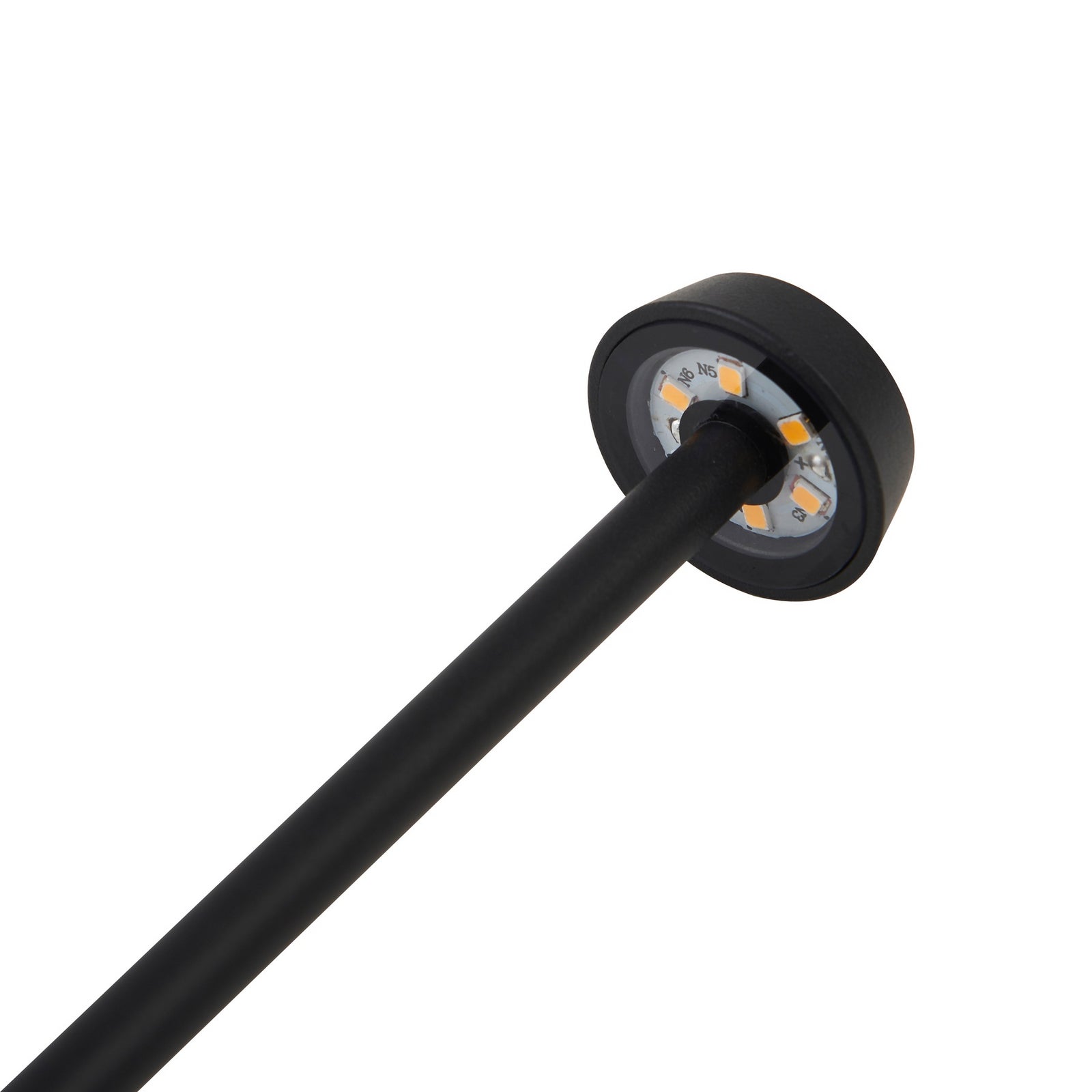 LED oppladbar bordlampe Noelani dimbar svart H30 cm med ladestasjon