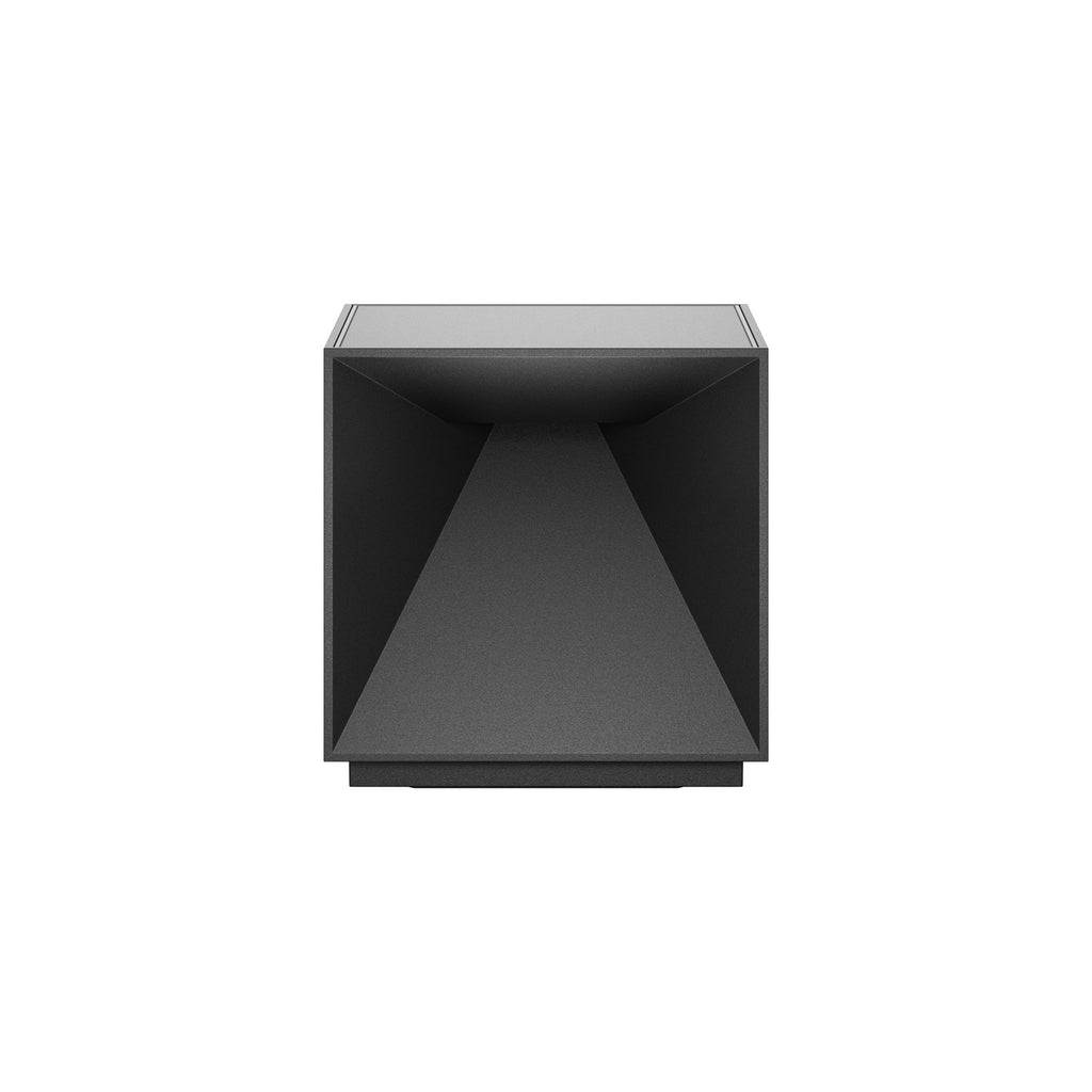 LED oppladbar bordlampe Nutalis dimbar svart IP54 10 cm bakside