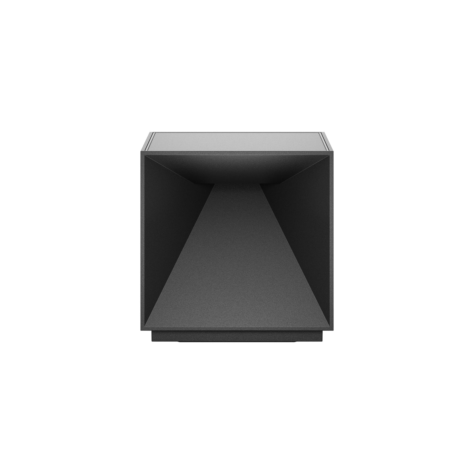 LED oppladbar bordlampe Nutalis dimbar svart IP54 10 cm bakside