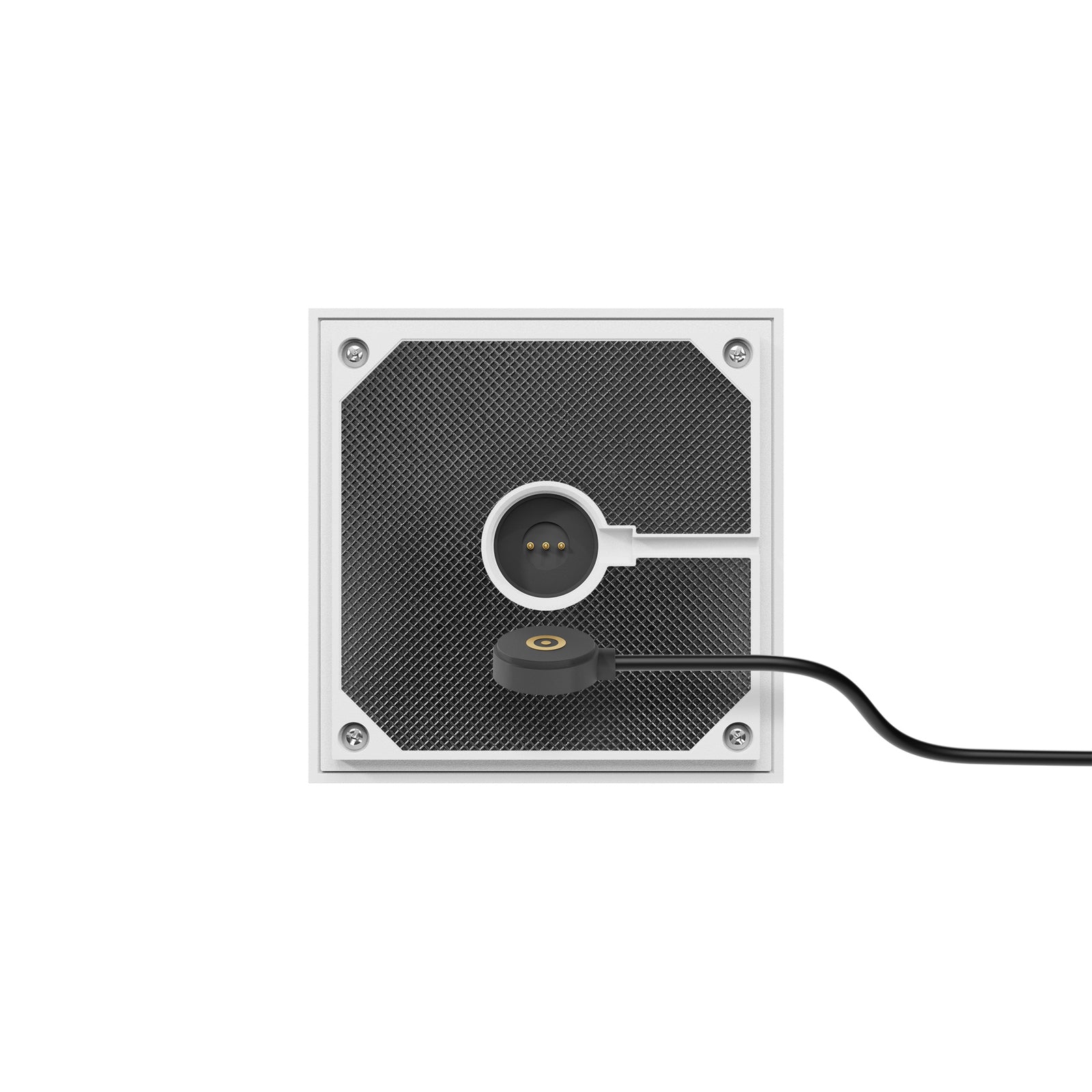 LED oppladbar bordlampe Nutalis dimbar svart IP54 10 cm med magnetisk ladekabel