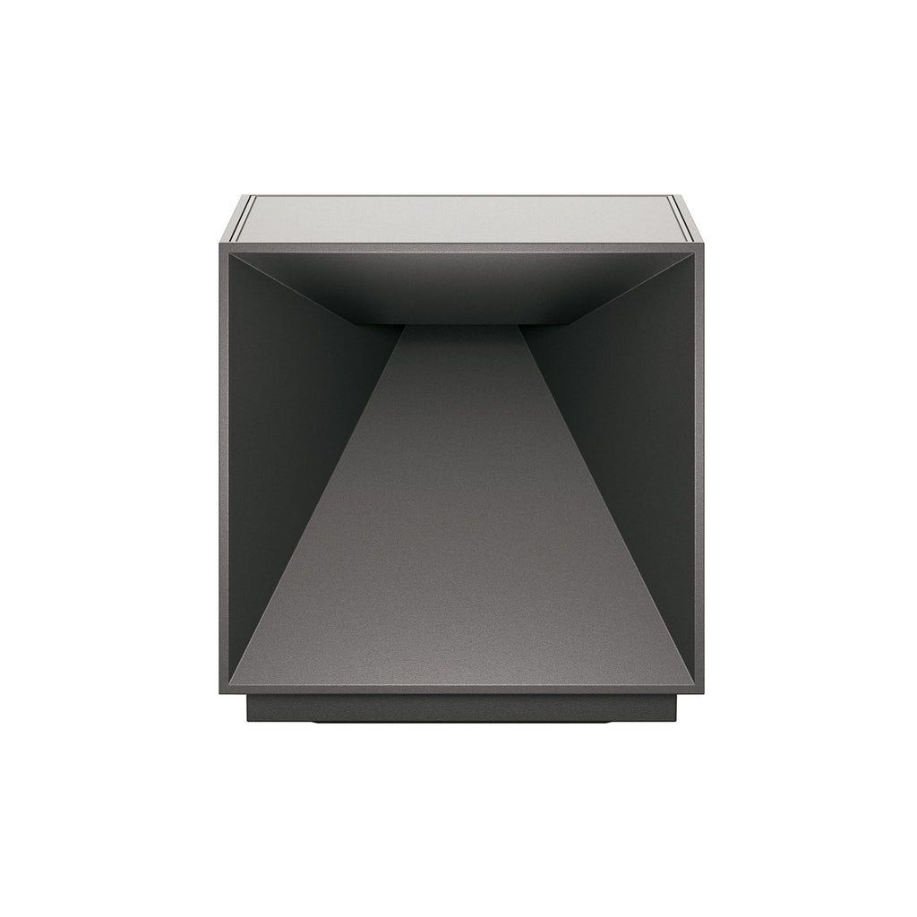 LED oppladbar bordlampe Nutalis grafitt dimbar IP54 detalj av touch-dimmer