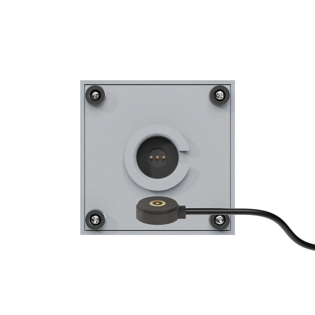 LED oppladbar bordlampe Nutalis mini dimbar 8 cm IP54 med magnetisk ladekabel