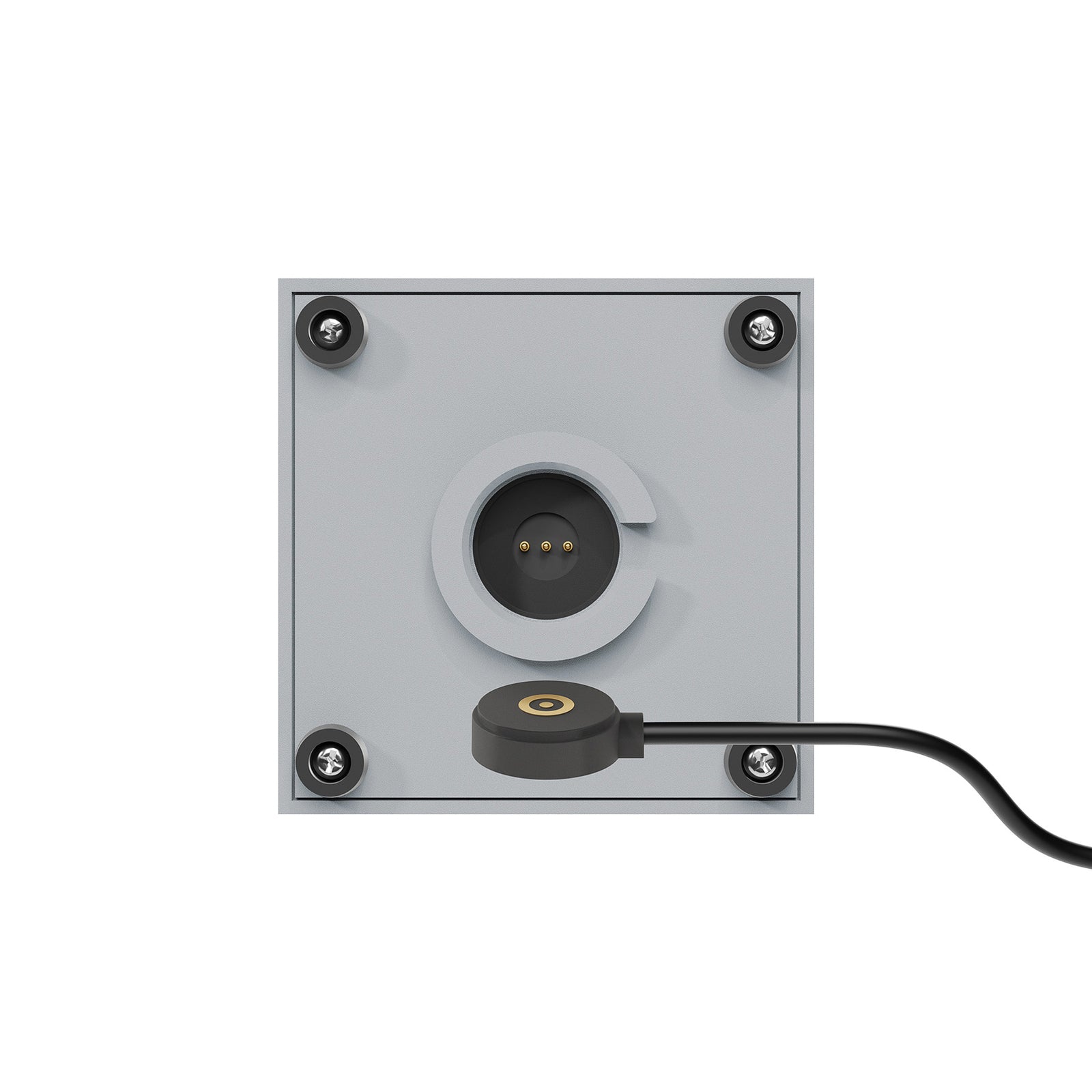 LED oppladbar bordlampe Nutalis mini dimbar 8 cm IP54 med magnetisk ladekabel
