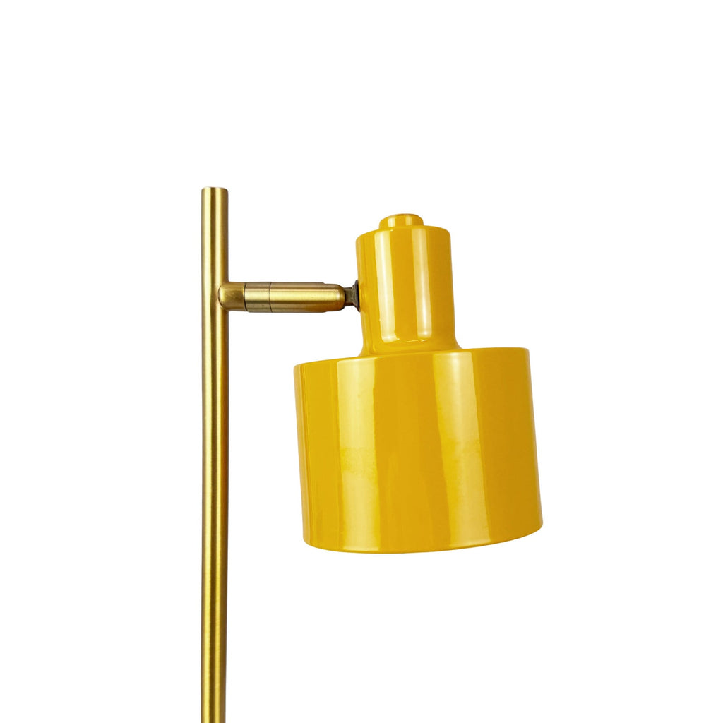 LED oppladbar bordlampe Ocean Mini curry/turkis dimbar nærbilde