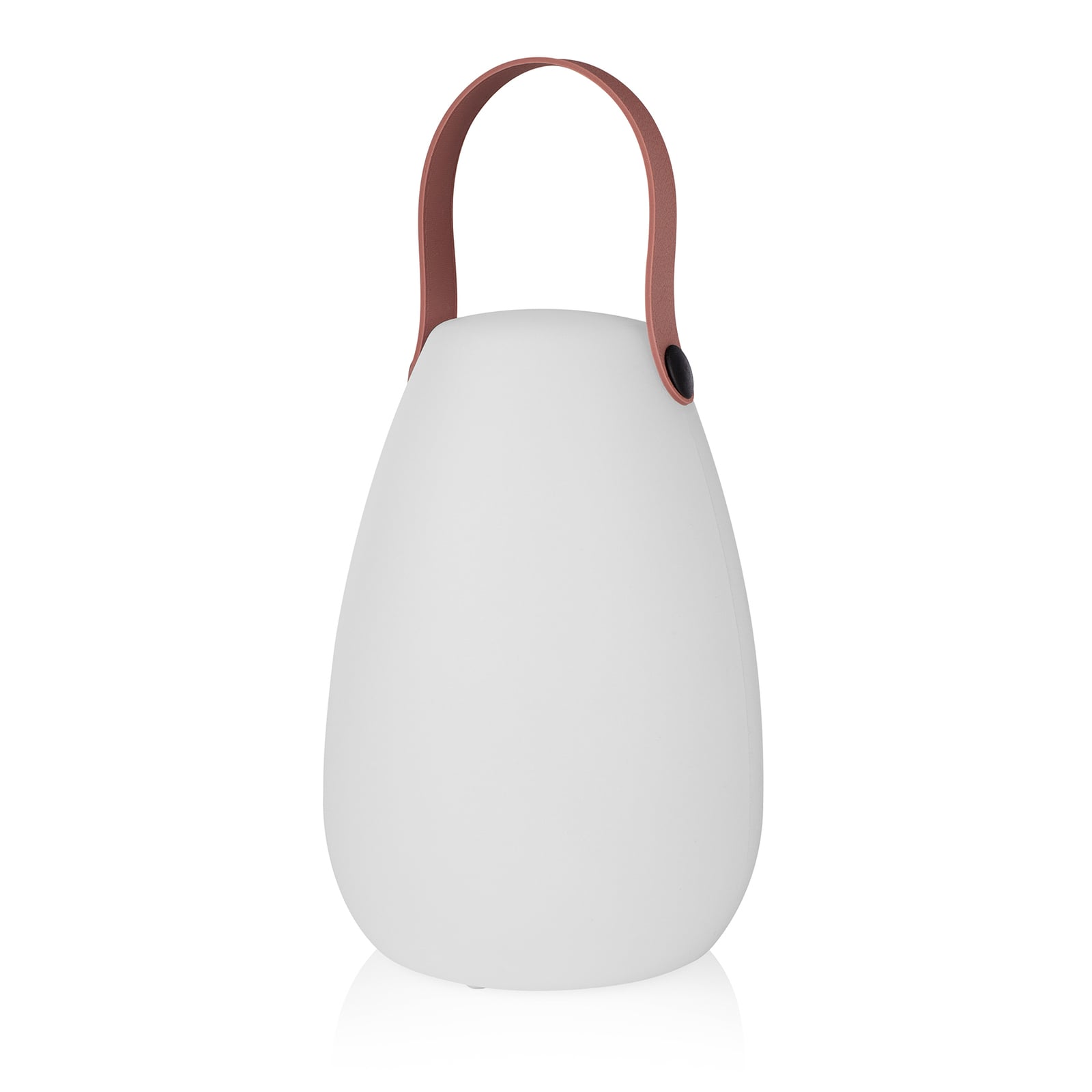 LED oppladbar bordlampe OOO-50002 hvit plast IP44 montert