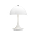 LED oppladbar bordlampe Panthella 160 V3 opalhvit IP44 forfra
