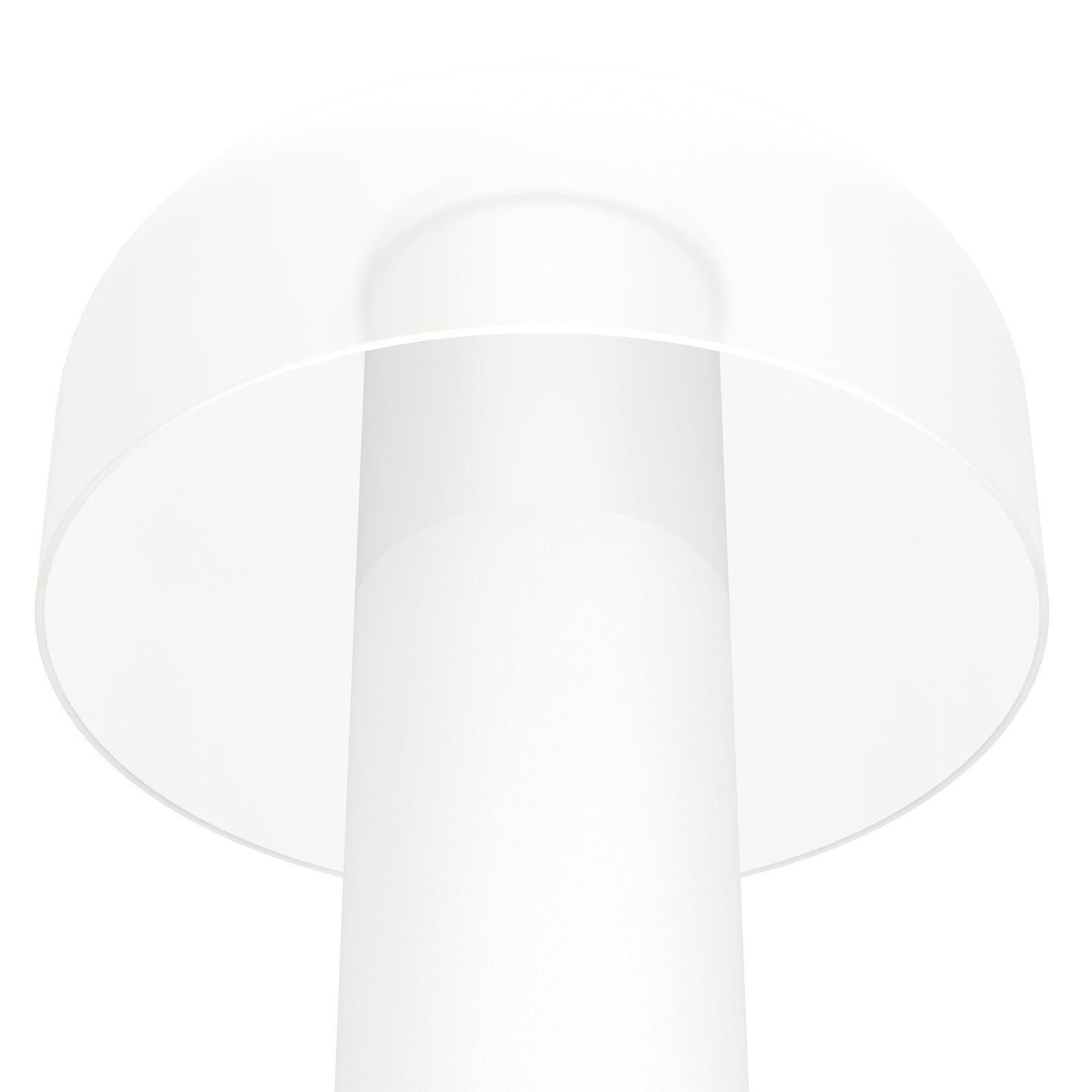 LED oppladbar bordlampe Ponente hvit lys i varm hvit