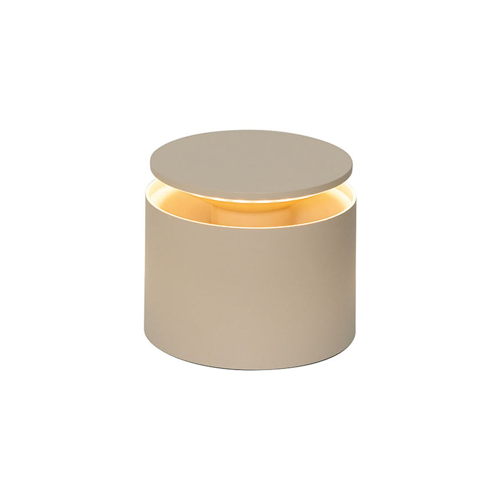 LED oppladbar bordlampe Push-up sand dimbar IP54 bakside