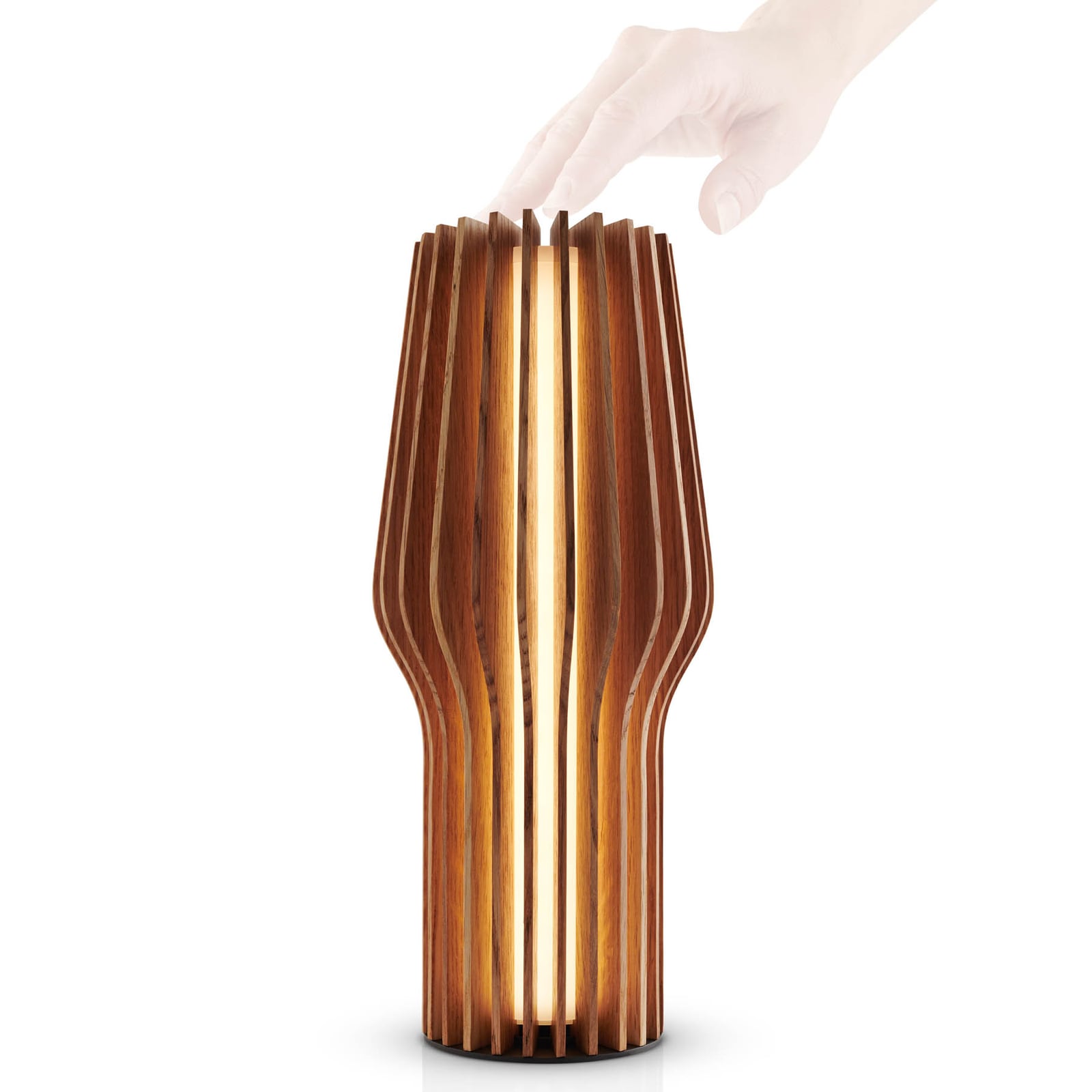 Batteripakke til LED oppladbar bordlampe RADIANT eik dimbar Ø9,5 cm