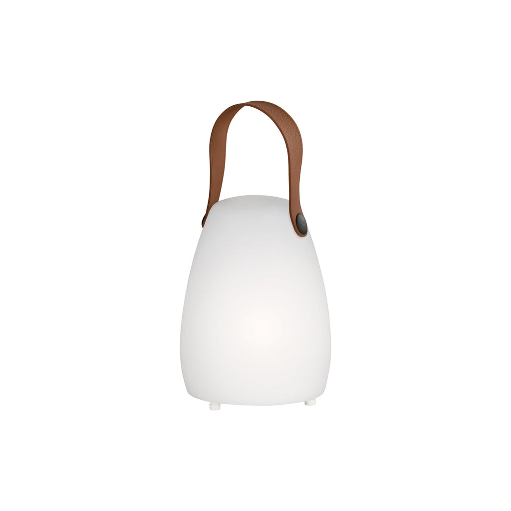 LED oppladbar bordlampe Ruby RGB med fjernkontroll IP44 forfra