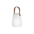LED oppladbar bordlampe Ruby RGB med fjernkontroll IP44 forfra