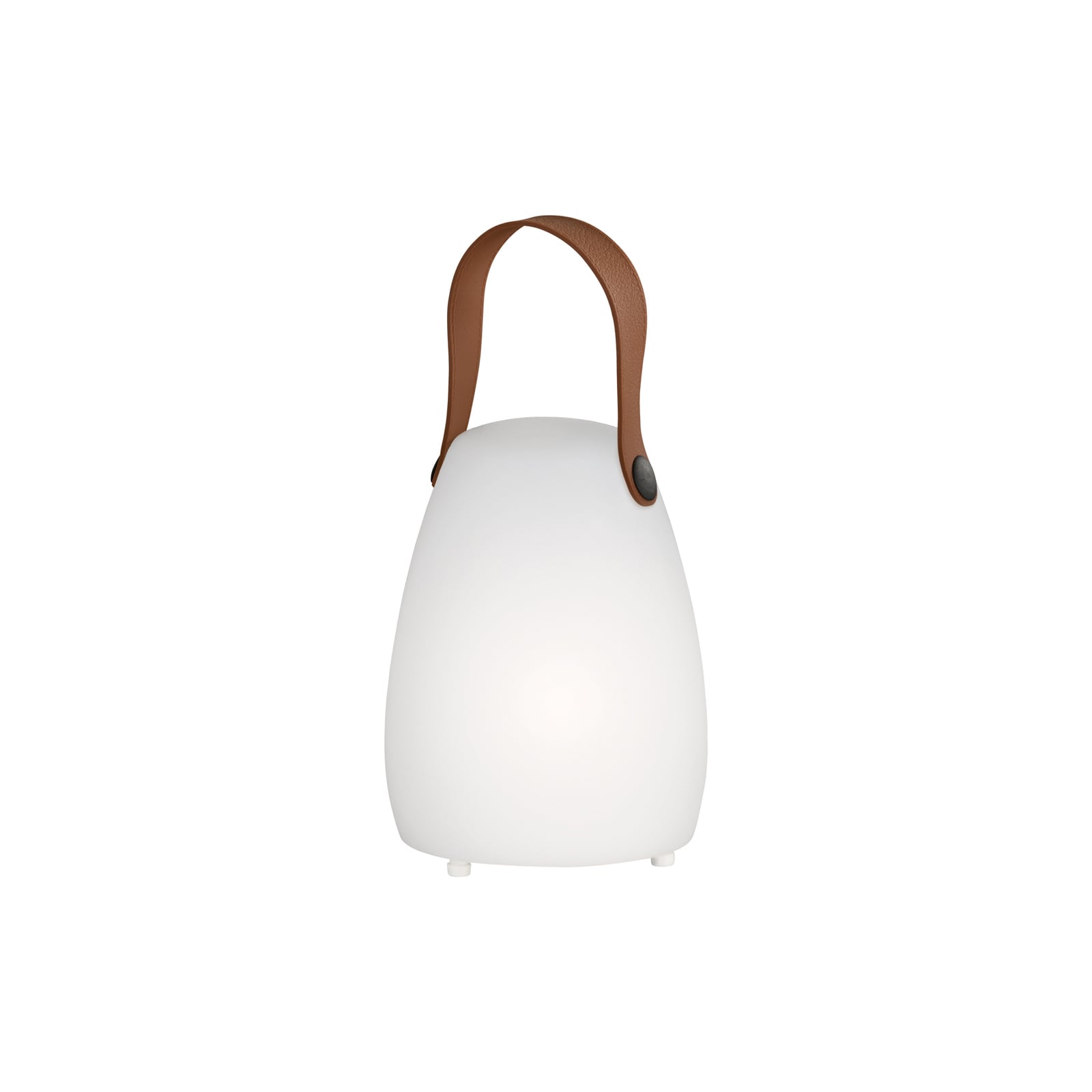 LED oppladbar bordlampe Ruby RGB med fjernkontroll IP44 forfra