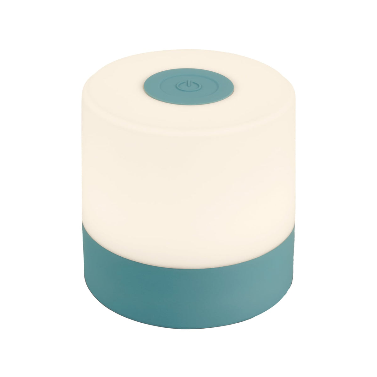 LED oppladbar bordlampe Smal blå dimbar 2700K IP44 forfra