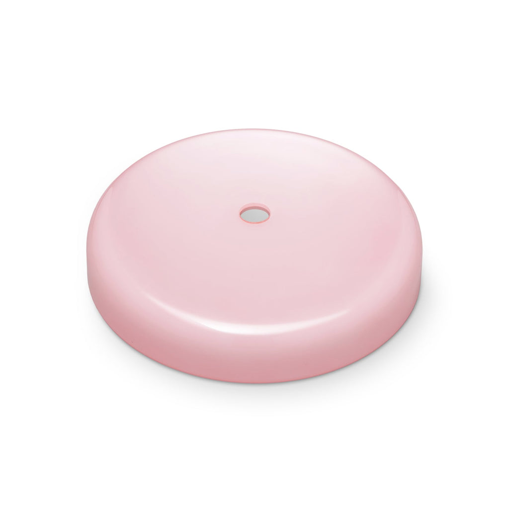 LED oppladbar bordlampe Trip marmor/glass grå/rosa IP44 USB-kabel inkludert