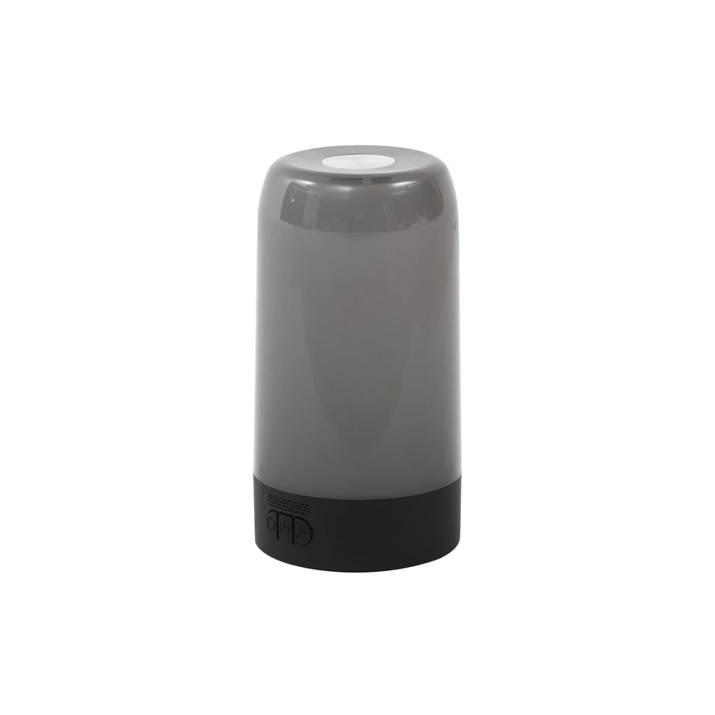 LED oppladbar bordlampe Valtari RGB plast Ø10 cm bakside