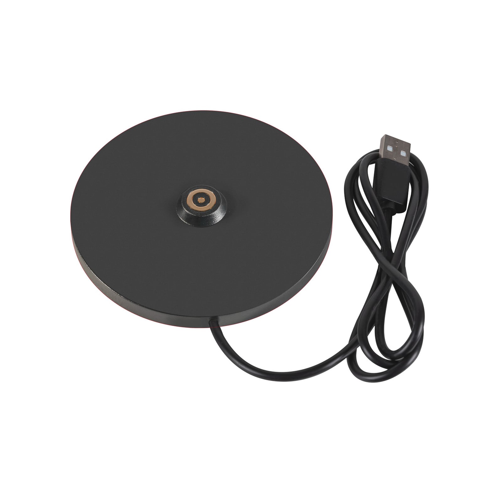 LED oppladbar bordlampe Vinolina Two aluminium CCT IP65 med USB-kabel