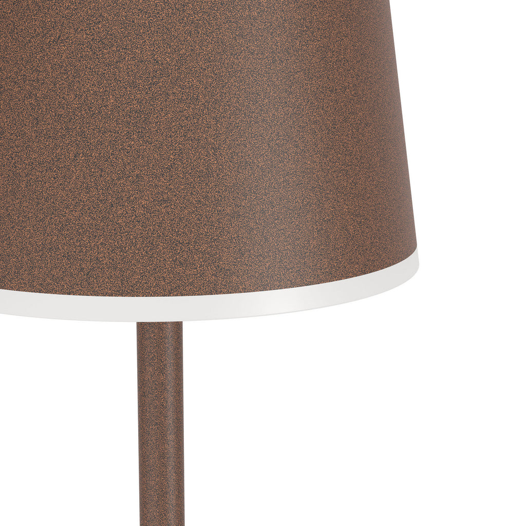 LED oppladbar gulvlampe Mannera-L dimbar CCT H140 cm IP54 EGLO lysfargejustering