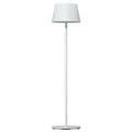 LED oppladbar gulvlampe Modi dimbar CCT RGB IP65 hvit forfra