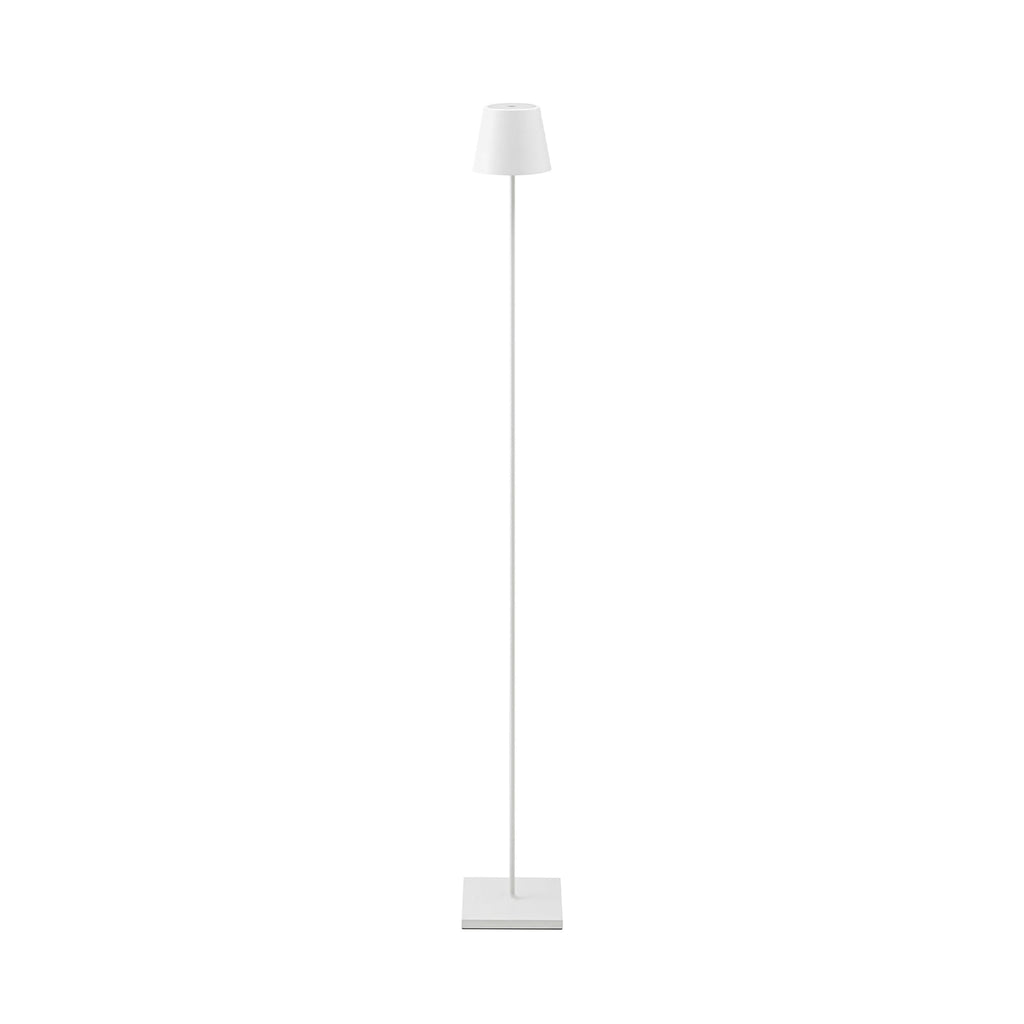 LED oppladbar gulvlampe Nuindie dimbar hvit bakside