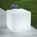 LED oppladbar utelampe Cubara terning RGB dimbar IP54 - Lindby forside