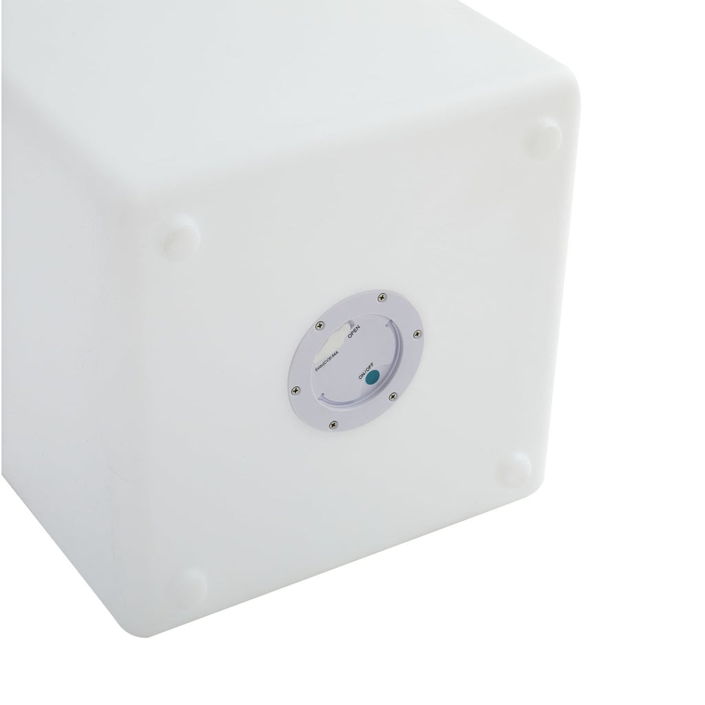 USB-C lading for LED oppladbar utelampe Cubara terning RGB dimbar IP54 - Lindby