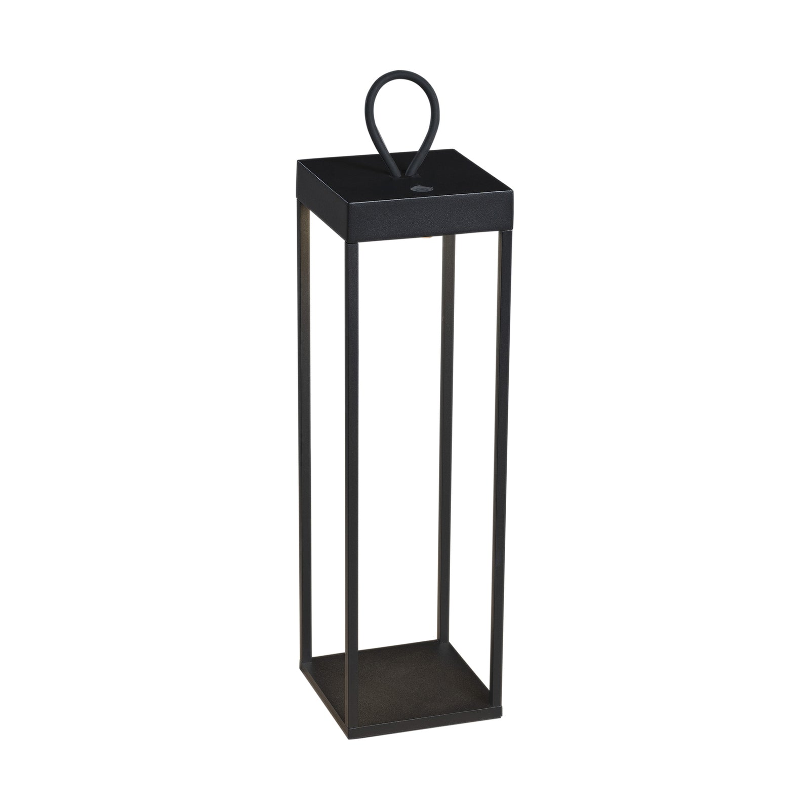 Detalj av LED oppladbar utelampe Ravello dimbar CCT svart IP54