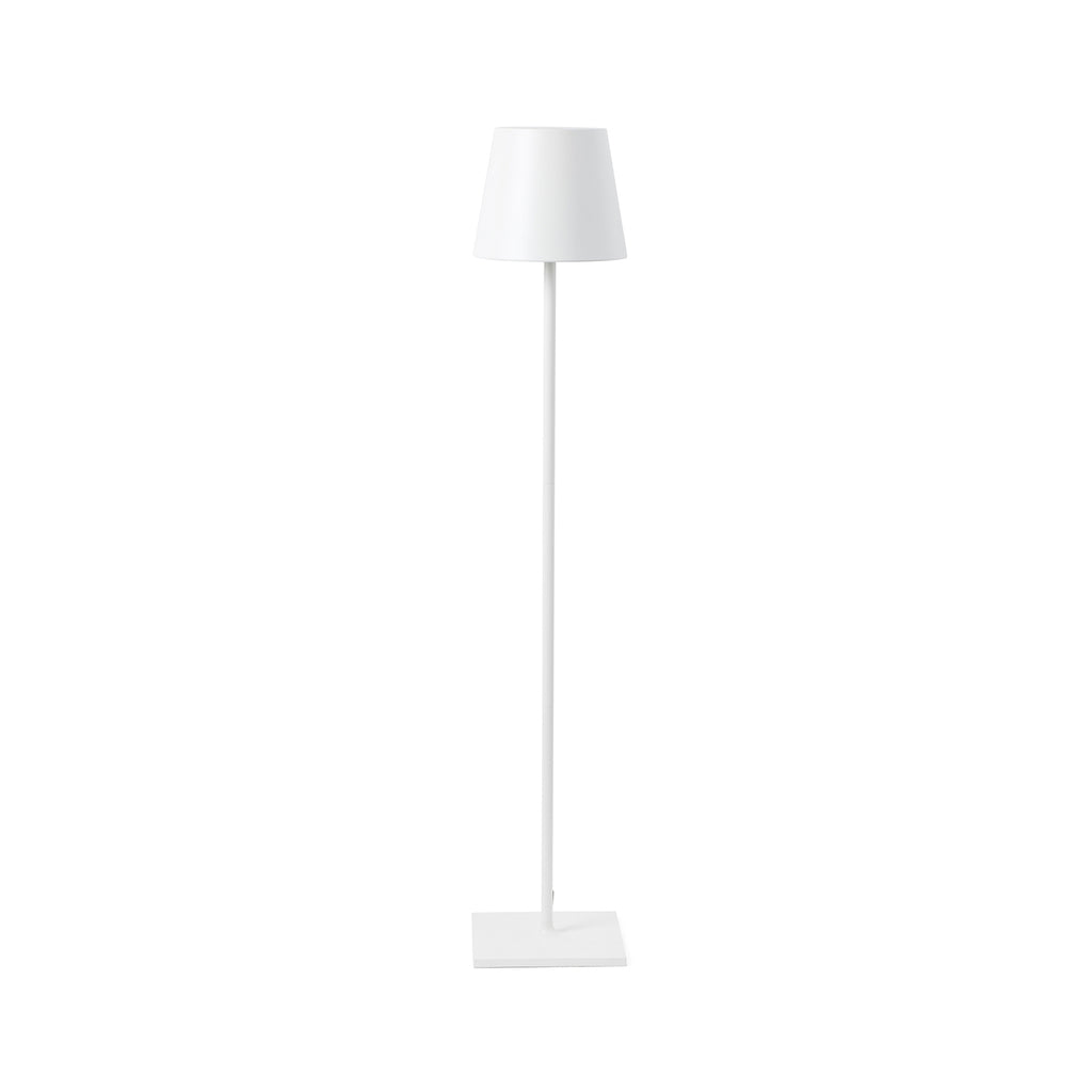 LED oppladbar utelampe Toc hvit H150 cm IP54 detalj nærbilde