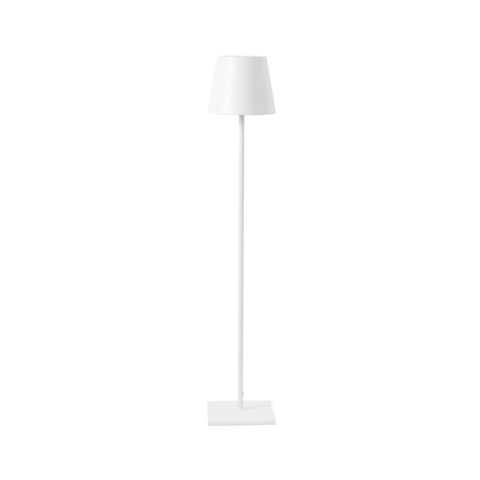 LED oppladbar utelampe Toc hvit H150 cm IP54 detalj nærbilde