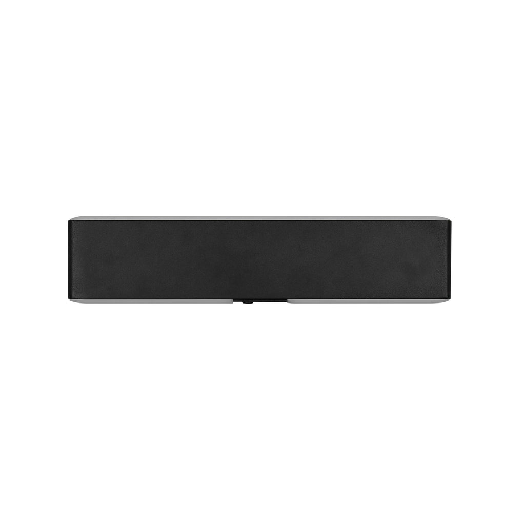 Detalj av LED oppladbar vegglampe Conchita dimbar CCT 32 cm svart