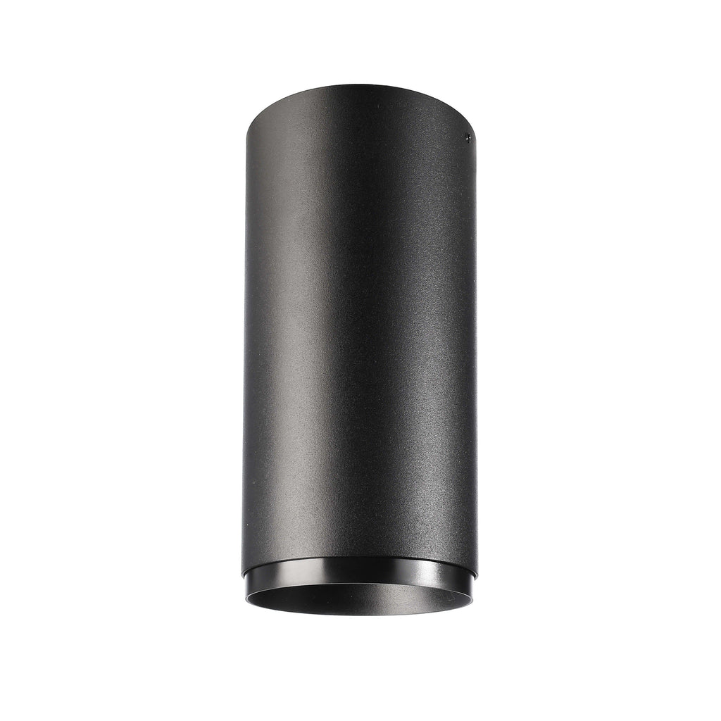 LED påbygget downlight Lucea svart dimbar 15W CCT Ø8,5 cm bakside