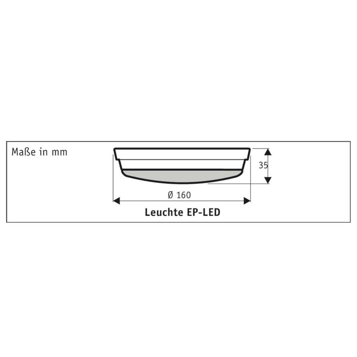 LED-påbyggingslampe for takvifte Eco Plano II dimbar 18W CasaFan forfra