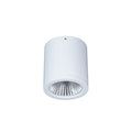 LED påbyggingsspot Button Mini 100 hvit IP54 16W fra LTS sett forfra