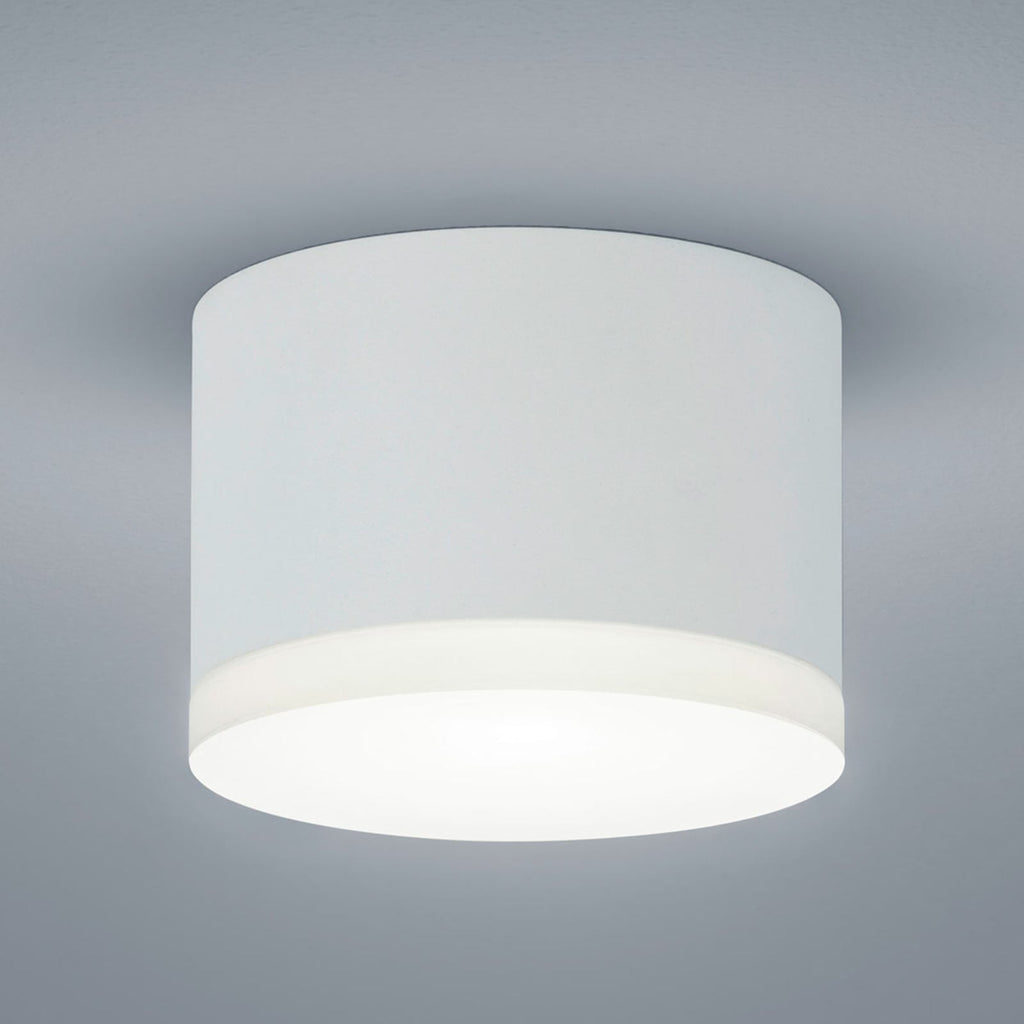 LED påbygget downlight Pala dimbar matt hvit foran