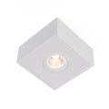 LED påbyggingsspot DL04 Surface X1 svingbar hvit forfra