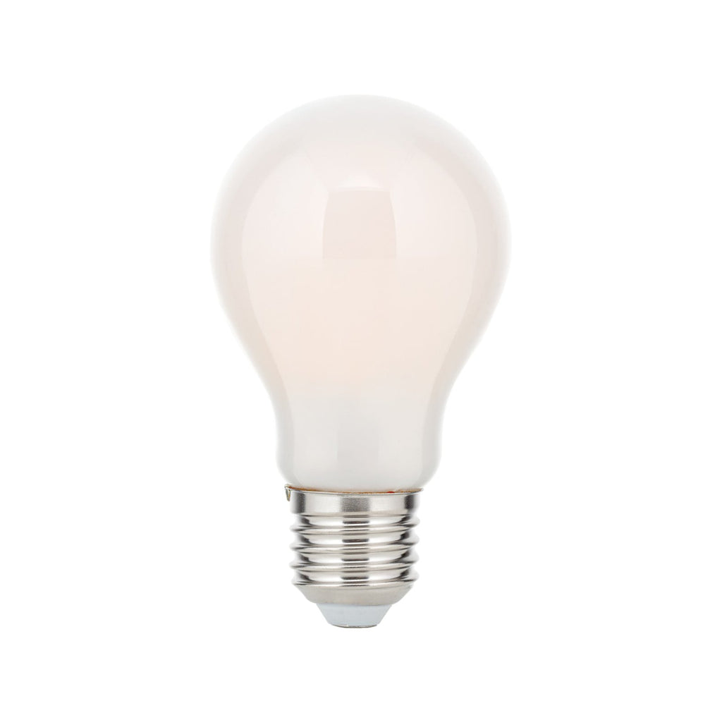 LED-pære E27 A60 matt 15W 2700K 2000lm dimbar - ORION forfra