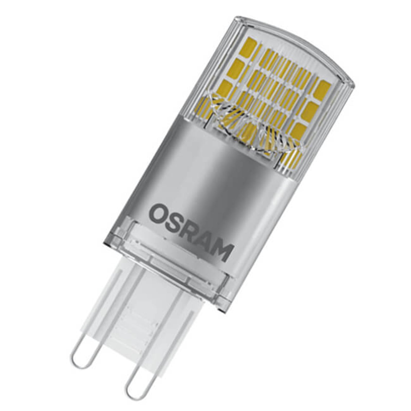 LED-pære G9 3,8W 2700K varmhvit 470 lm klar OSRAM nærbilde