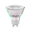 LED-pære GU10 2,5W 4000K 450 lm klar 100° forfra