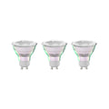 LED-pære GU10 2,5W 6500K kaldhvit glass 3-pack - Arcchio forfra