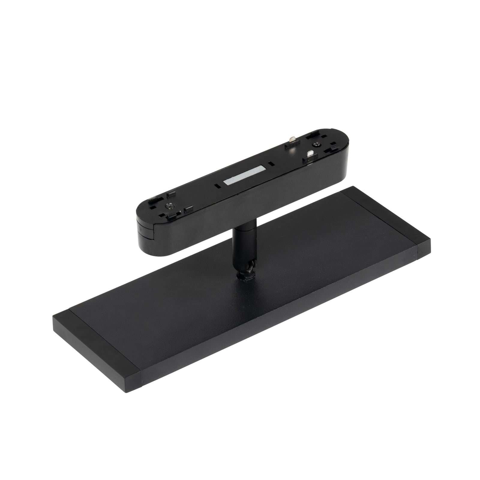 LED-panel 48V Lumaro dimbar svart aluminium installasjon i Lumaro-skinne