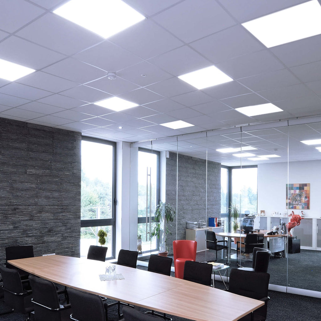 LED-panel 59,5x59,5 cm 36W 4000K nøytralhvit hvit - Deko-Light nærbilde
