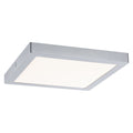 LED-panel Abia 30x30 cm matt krom 22W varmhvit forfra