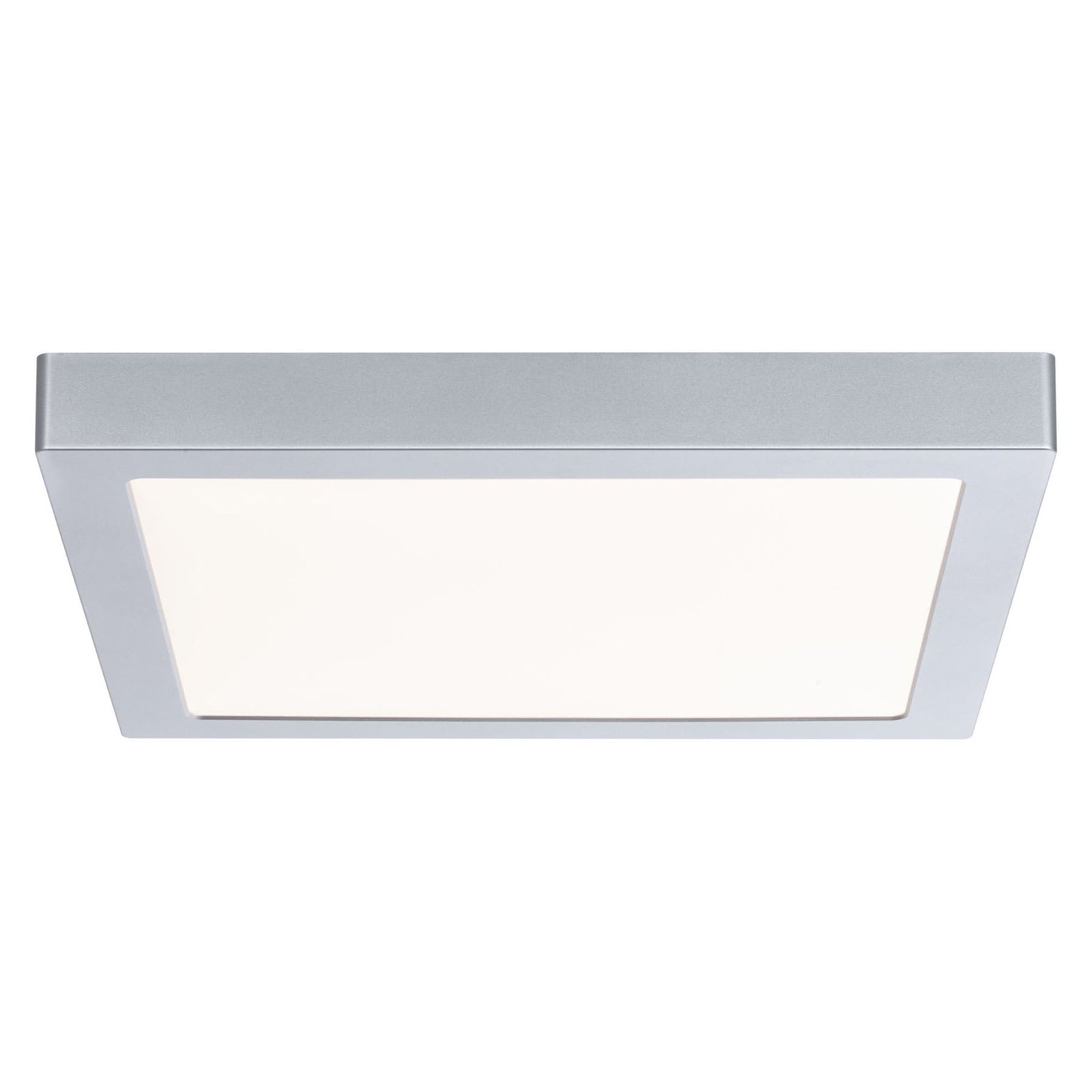 Montert LED-panel Abia 30x30 cm matt krom 22W varmhvit i tak